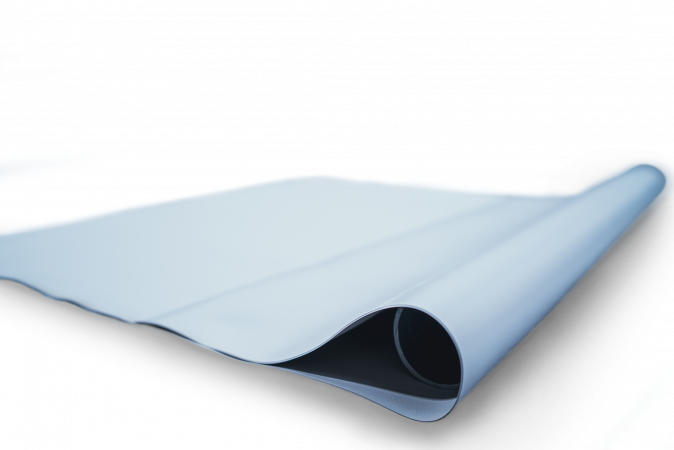 PVC Teichfolie 1,00 mm steingrau inkl. Teichvlies 300g/m²