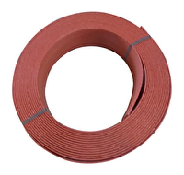 Teichrandband rot 14 cm breit, 25,00 m lang